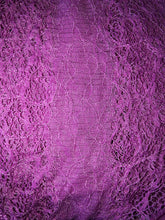 Load image into Gallery viewer, Pamper yourself Deep Pink Leaf Lace Scarf