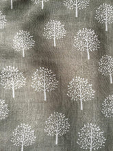 Load image into Gallery viewer, Pamper Yourself Now Taupe with White Mulberry Tree Design Ladies Fashion Scarves