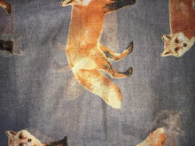 Load image into Gallery viewer, Pamper Yourself Now Dark Grey Fox Fashion Scarf Long Soft wrap/Sarong