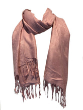 Load image into Gallery viewer, Plain Baby Pink Pashmina Style Scarf/wrap