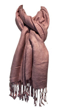 Load image into Gallery viewer, Plain Baby Pink Pashmina Style Scarf/wrap