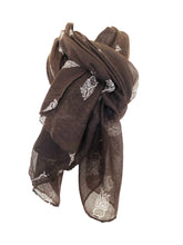 Load image into Gallery viewer, Pamper Yourself Now Women's owl Print Scarf Wraps Shawl Soft Scarves, Great for owl Lovers Ladies Gift,