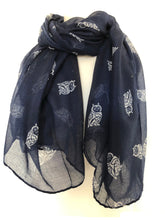 Load image into Gallery viewer, Pamper Yourself Now Women's owl Print Scarf Wraps Shawl Soft Scarves, Great for owl Lovers Ladies Gift,