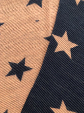 Load image into Gallery viewer, Navy with pink star blanket scarf