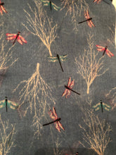 Load image into Gallery viewer, Blue Dragonfly Daydream Design Soft Long Scarf/wrap