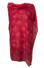 Load image into Gallery viewer, Pink Dragonfly Daydream Design Soft Long Scarf/wrap