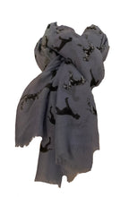 Load image into Gallery viewer, Pamper Yourself Now Great Dane Dog Long Ladies Scarf with Frayed Edge. Great Gift/Present.