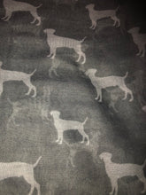 Load image into Gallery viewer, Pamper Yourself Now Labrador Dog Long Soft wrap/Sarong, Great for prsents. (Navy with White)