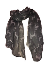 Load image into Gallery viewer, Pamper Yourself Now Labrador Dog Long Soft wrap/Sarong, Great for prsents. (Navy with White)