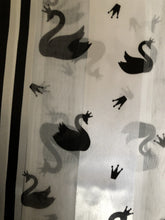 Load image into Gallery viewer, Pamper Yourself Now Swan Design Ladies Thin Pretty Scarf. Swan Gift for Women.