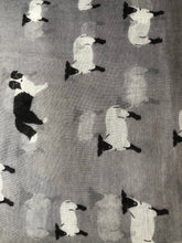 Load image into Gallery viewer, Grey Sheep Design Long Scarf, Great for Presents/Gifts for Sheep Lovers.