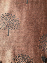 Load image into Gallery viewer, Grey with pink mulberry tree pashmina