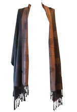 Load image into Gallery viewer, Pamper Yourself Now Women's Mulberry Tree Reversible Two Tone Pashmina Scarf, Lovely wrap/Shawl with Mulberry Trees. Great for Gifts.