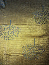 Load image into Gallery viewer, Mustard and grey mulberry tree pashmina