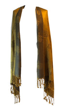 Load image into Gallery viewer, Mustard and grey mulberry tree pashmina