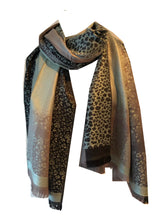 Load image into Gallery viewer, Animal print Pashmina Style Scarf/wrap/shawl.