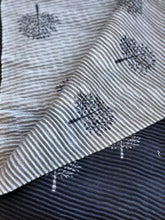 Load image into Gallery viewer, Pamper Yourself Now Women's Reversible Two Tone Blanket Pleated Winter/Autumn Scarf wrap Shawl with Mulberry Trees. Great for Gifts. (Grey/Mustard)