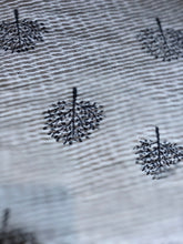 Load image into Gallery viewer, Pamper Yourself Now Women's Reversible Two Tone Blanket Pleated Winter/Autumn Scarf wrap Shawl with Mulberry Trees. Great for Gifts. (Grey/Mustard)