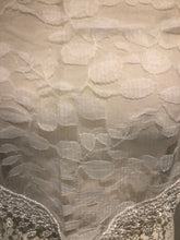 Load image into Gallery viewer, Pamper Yourself Now White Leaves Designs lace Triangle Scarf. a Lovely Fashion Item. Fantastic Gift