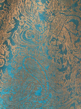 Load image into Gallery viewer, Blue/Camel Pashmina Style Scarf, Lovely Soft - Lovely Summer wrap, Fantastic Gift