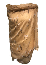 Load image into Gallery viewer, Pamper Yourself Now Peach Kissing Flamingo Long Soft Scarf