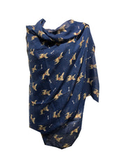 Load image into Gallery viewer, Blue Chihuahua dog scarf