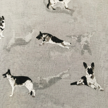 Load image into Gallery viewer, Grey German Shepherd Design Long Scarf/wrap