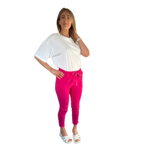 Load image into Gallery viewer, Ladies fuchsia pink magic pants