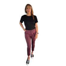 Load image into Gallery viewer, Burgundy Magic Pants trousers