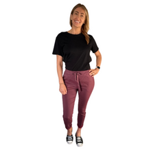 Load image into Gallery viewer, Burgundy Magic Pants