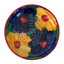 Load image into Gallery viewer, Multi Coloured Flower Garlic and Ginger Grater Plate set with brush and peeler. (18)