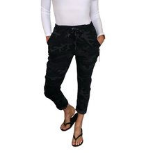 Load image into Gallery viewer, Ladies Italian Navy Military design Magic Pants- super comfortable Stretchy trousers
