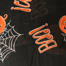 Load image into Gallery viewer, Halloween orange with pumpkins scarf/wrap