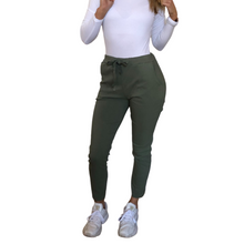 Load image into Gallery viewer, Army green magic trousers