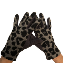 Load image into Gallery viewer, G1921 Leopard print super soft ladies gloves