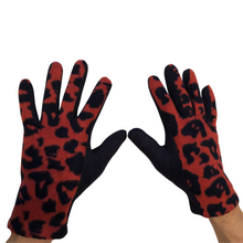 Load image into Gallery viewer, G1921 Leopard print super soft ladies gloves