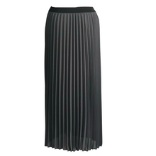 Load image into Gallery viewer, Grey pleated skirt size 14