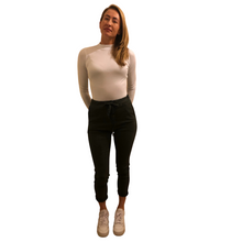 Load image into Gallery viewer, Ladies Italian Dark Grey Magic Pants/ trousers