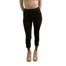 Load image into Gallery viewer, Ladies Italian Dark Grey Magic Pants/ trousers