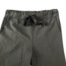 Load image into Gallery viewer, Ladies Italian Dark Grey Magic Pants/ trousers