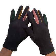 Load image into Gallery viewer, Plain grey ladies Gloves -G1925