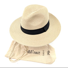 Load image into Gallery viewer, Panama Style Foldable Sun Hat in Bag - (55cm)
