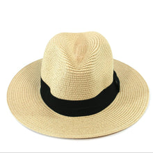 Load image into Gallery viewer, Panama Style Foldable Sun Hat in Bag - (55cm)
