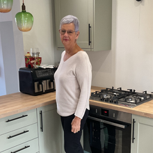 Load image into Gallery viewer, Super Soft Beige Italian Plain Jumper – One Size (12–16) A176
