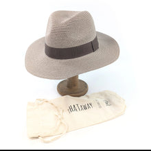 Load image into Gallery viewer, Mocha Panama Foldable Hat (57cm)

