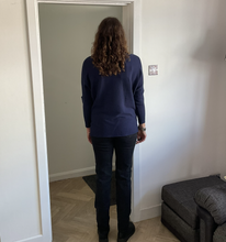 Load image into Gallery viewer, Laura Shining Rays Jumper - Navy | One Size (UK 12-16)
