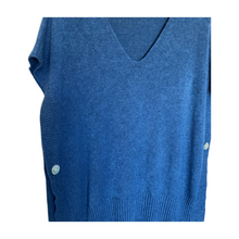 Load image into Gallery viewer, Royal Blue Super Soft Tank Top – One Size (Fits UK 12–20) | Sleeveless Stretch Vest | Lightweight Everyday Basic | Pamper Yourself Now A183
