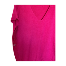 Load image into Gallery viewer, Fuchsia pink Super Soft Tank Top – One Size (Fits UK 12–20) | Sleeveless Stretch Vest | Lightweight Everyday Basic | Pamper Yourself Now A183

