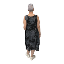 Load image into Gallery viewer, Kimberly Floral Long Empire Line Linen Dress | One Size (UK 12-18)
