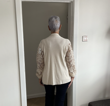 Load image into Gallery viewer, Melissa Lace Arm Cardigan - Cream | One Size (UK 14-22)
